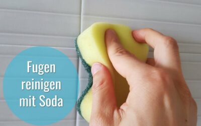 Fugen reinigen mit Soda