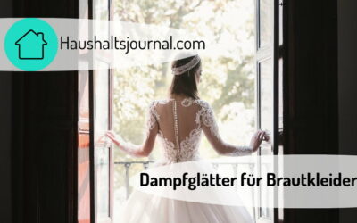 Dampfglätter für Brautkleider