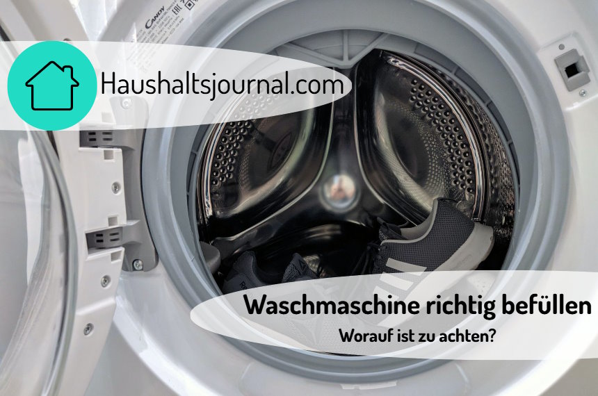 waschmaschine richtig befuellen beladen